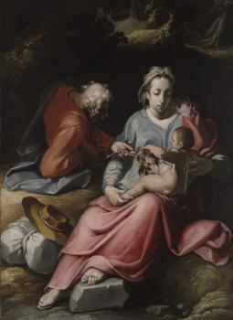 科內利 凡 哈勒姆 The Holy Family